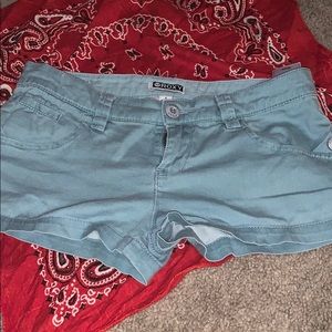 Foxy shorts blue cotton shorts
